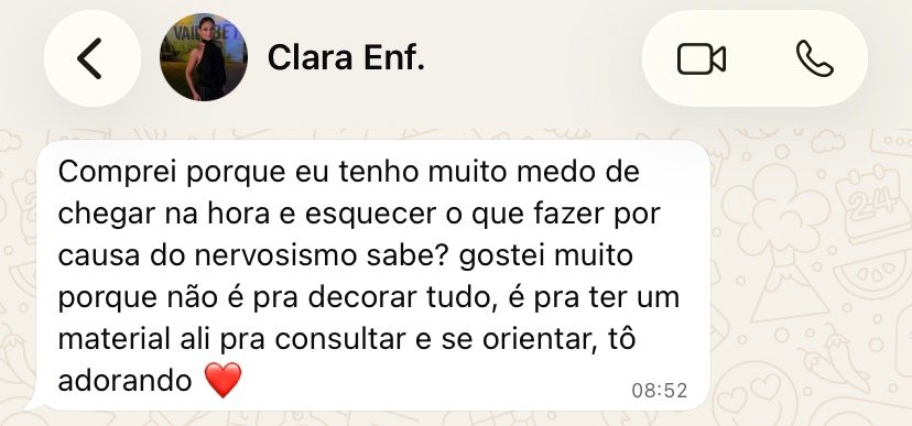 Depoimento de aluna sobre o Guia