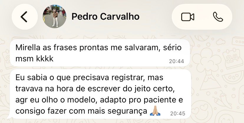 Depoimento de aluna sobre o Guia